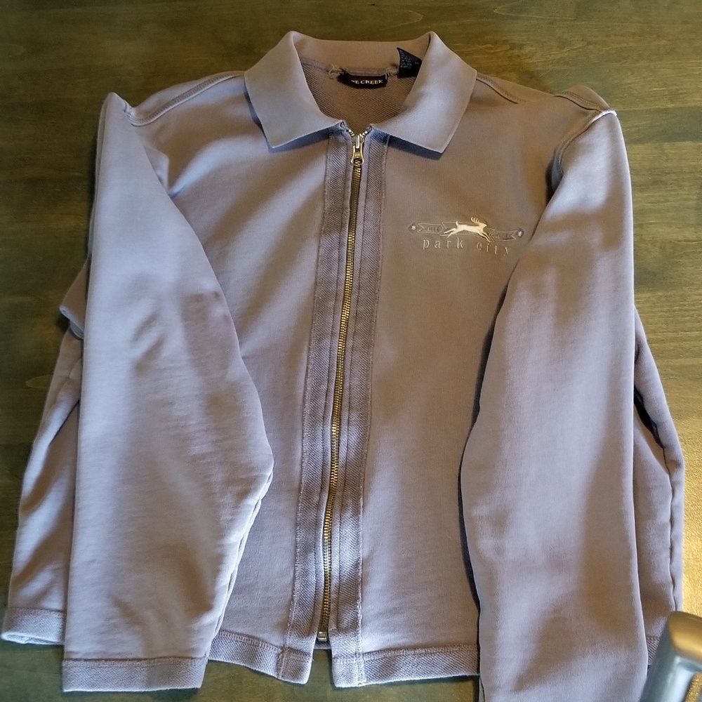 Full Zip Sweatshirt/Park City UT